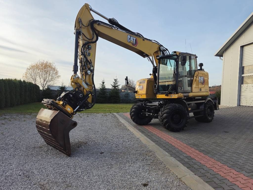 Caterpillar m 317 f Wheeled excavator