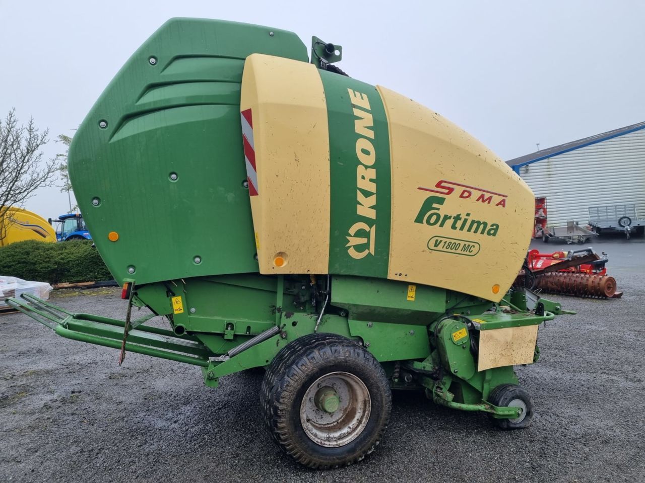 E-FARM: Krone Fortima V 1800 - Baler - id 1QJYMES - €20,000 - Year of construction: 2019 - Total number of bales produced: 5,000,France