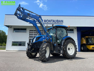 E-FARM: New Holland T6.155 - Tractor - id BLKX17C - €83,000 - Year of construction: 2018 - Engine hours: 2,900,Engine power (HP): 135,France