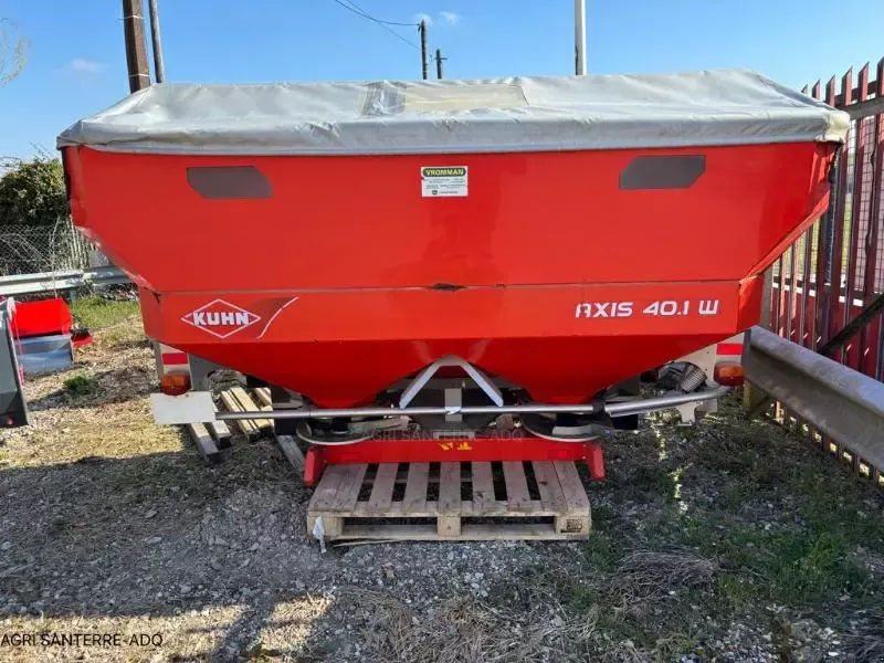 E-FARM: Kuhn axis 401 w - Esparcidor de abono - id 94EEQHT - 6000 € - Año: 2009 - Francia
