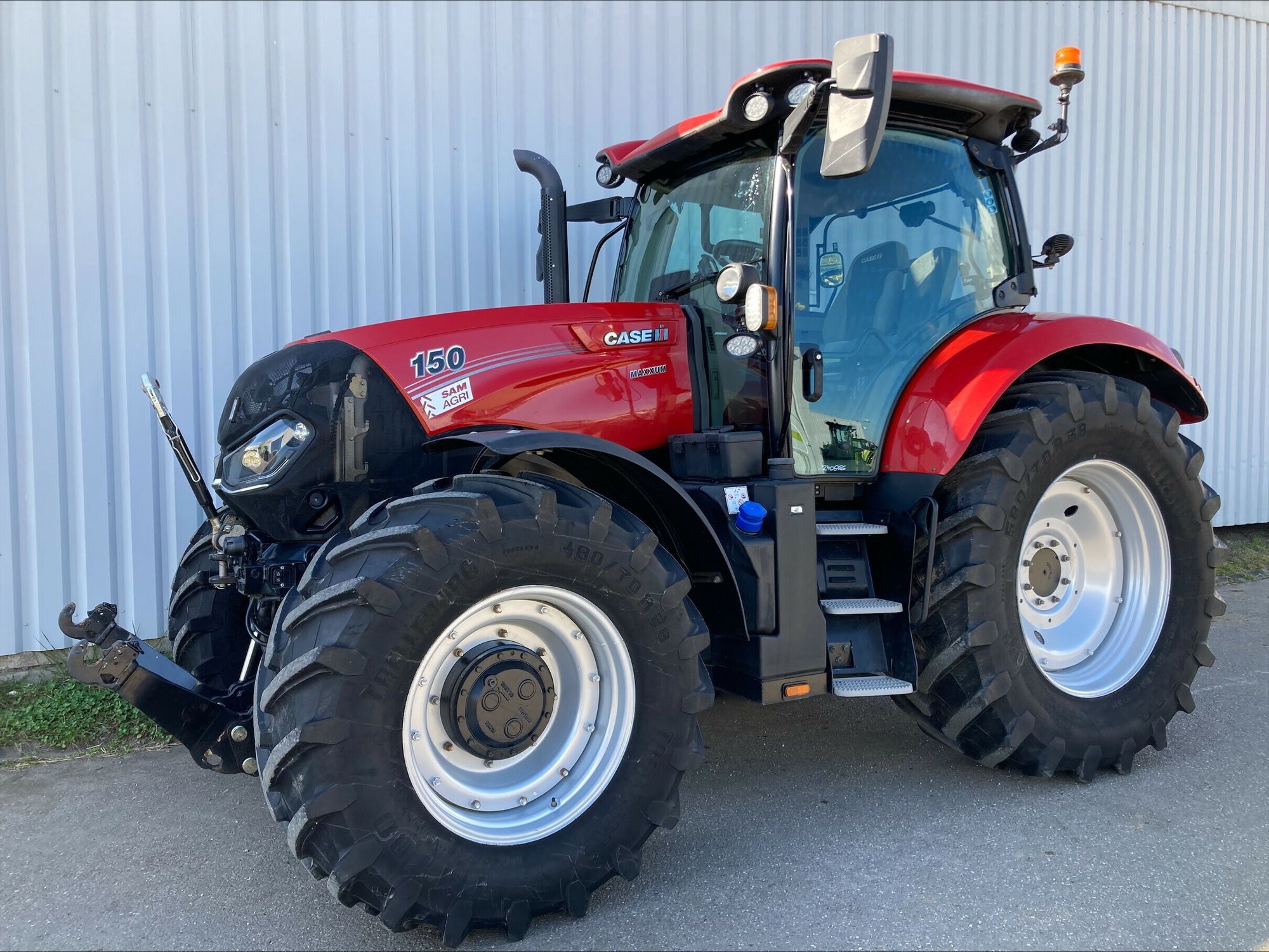 E-FARM: Case IH Maxxum 150 CVX - Tractor - id GUMETFA - 105.000 EUR - Anul: 2023 - Citeste ore: 1.145,Muterea motorului: 148