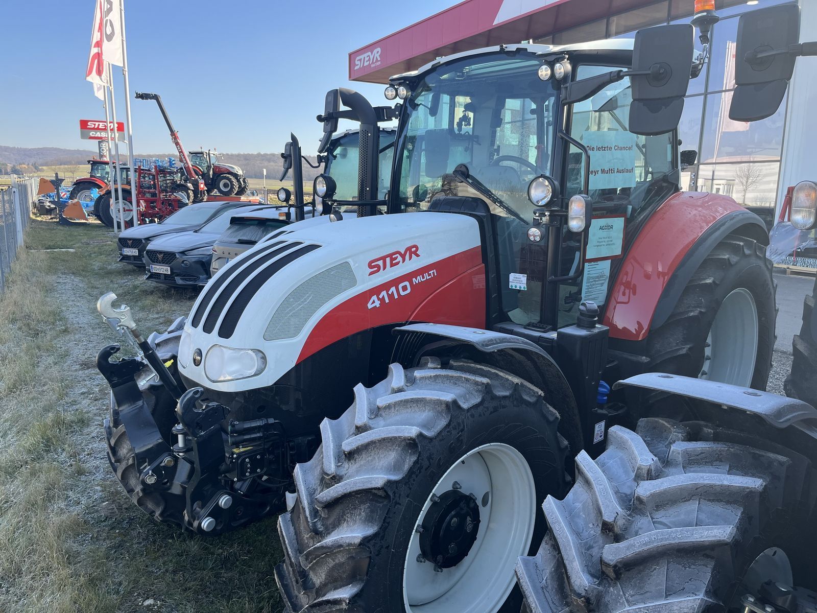 E-FARM: Steyr 4110 Multi - Tractor - id ARW5JYM - Year of construction: 2023 - Engine power (HP): 106,Austria