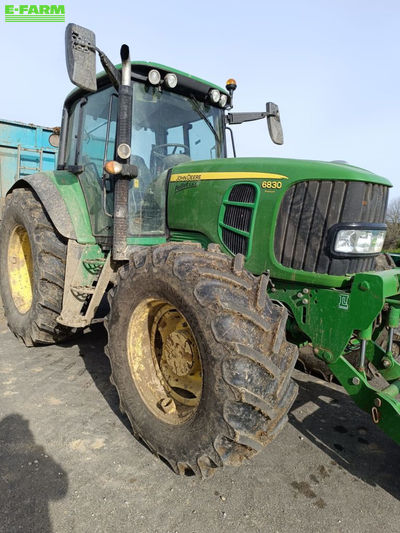 E-FARM: John Deere 6830 Premium - Tractor - id VYRW8HV - €34,500 - Year of construction: 2009 - Engine hours: 12,300,Engine power (HP): 140,France