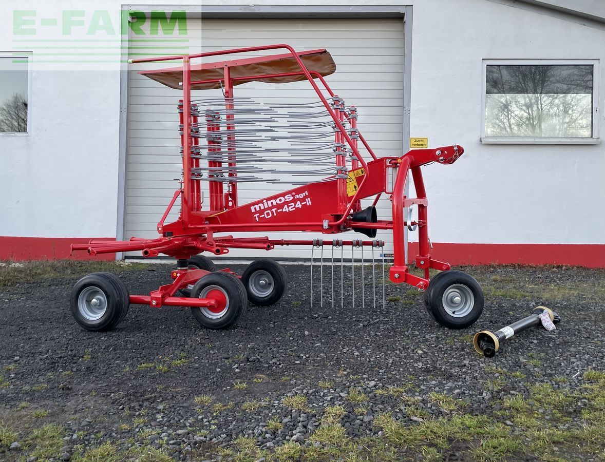 E-FARM: minos agri t-ot 424-11 einkreiselschwader - Kreiselheuer - id HMNDDLC - 5.150 € - Baujahr: 2023 - Deutschland