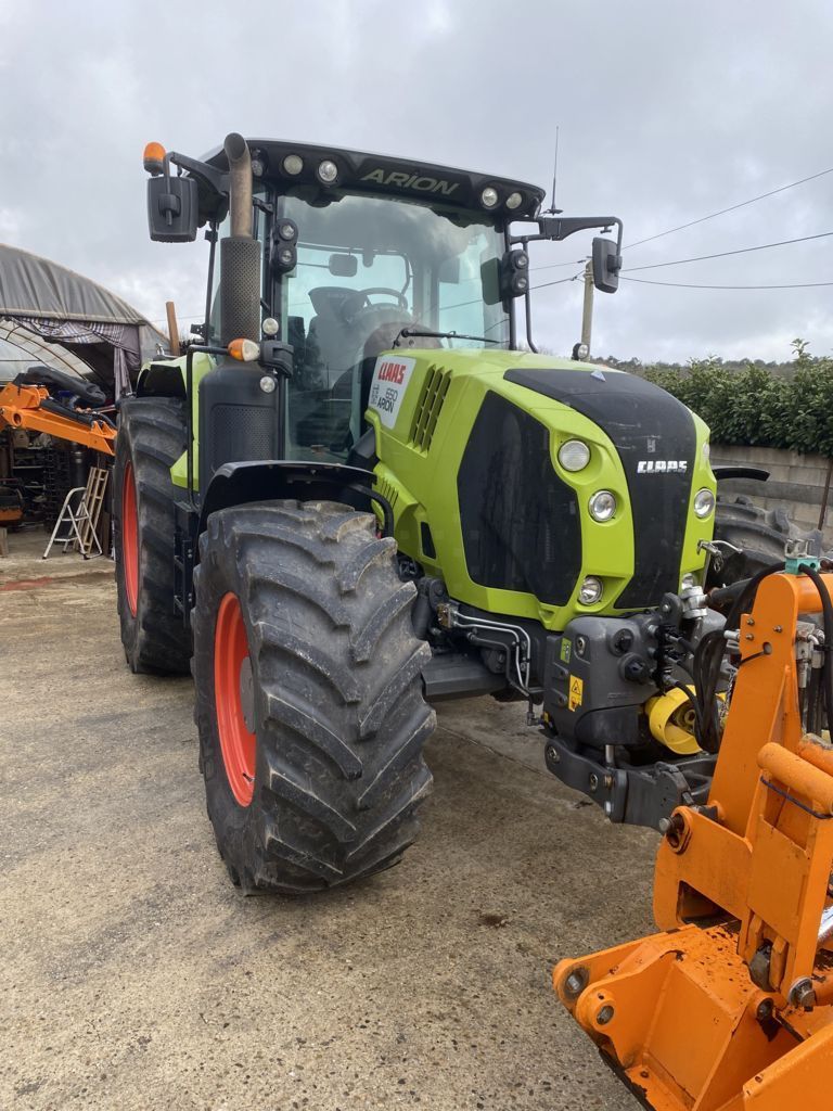 E-FARM: Claas Arion 650 CMATIC - Tracteur - id 6KKZTJC - 82 000 € - Année: 2018 - Puissance du moteur (chevaux): 185,France