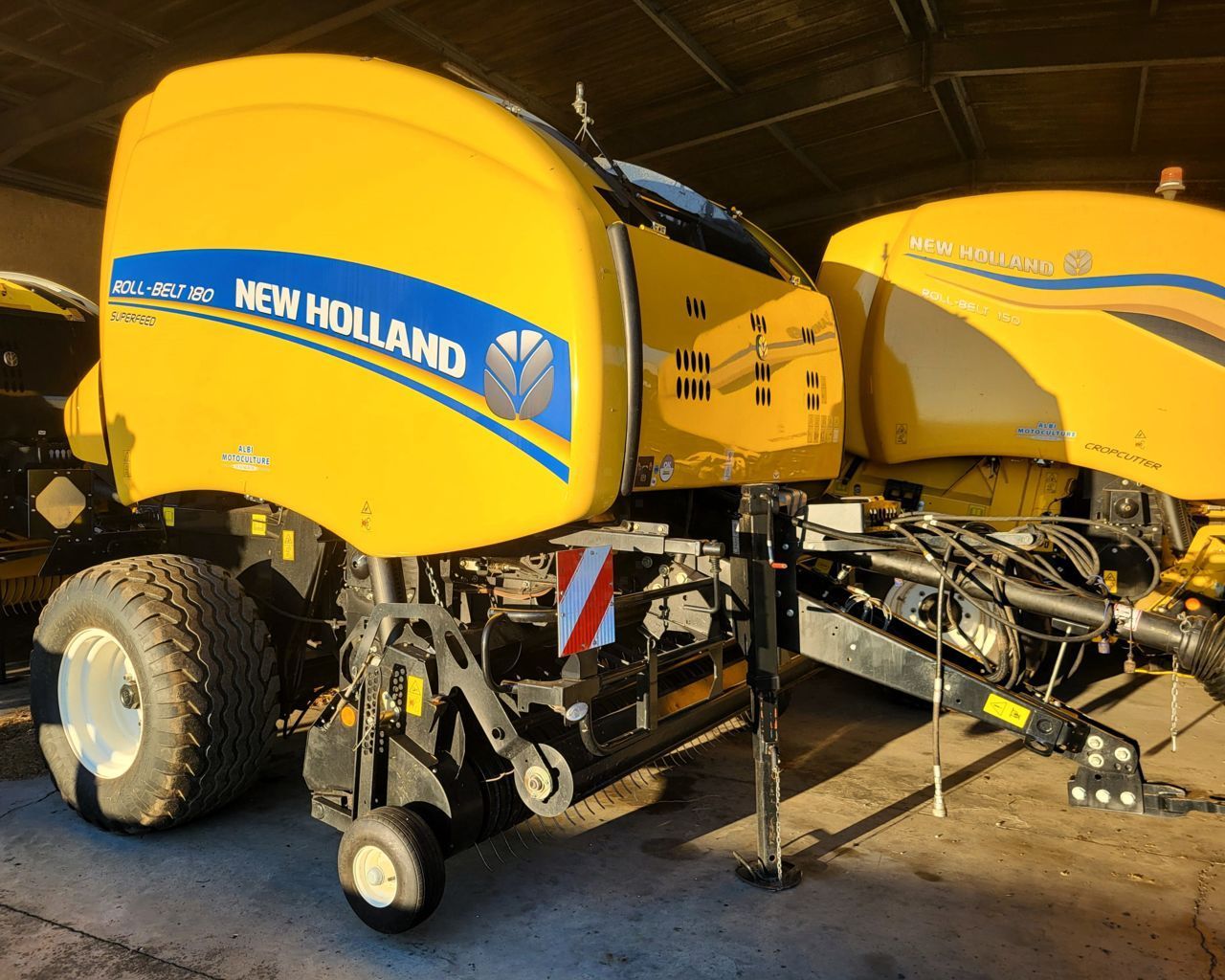 E-FARM: New Holland TM150 - Baler - id JQAXZEW - €32,500 - Year of construction: 2020 - Total number of bales produced: 12,000,France