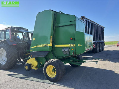 E-FARM: John Deere 592 - Πρέσσα - id WMSLWSQ - 11.416 € - Χρονία: 2005 - Αυστρία
