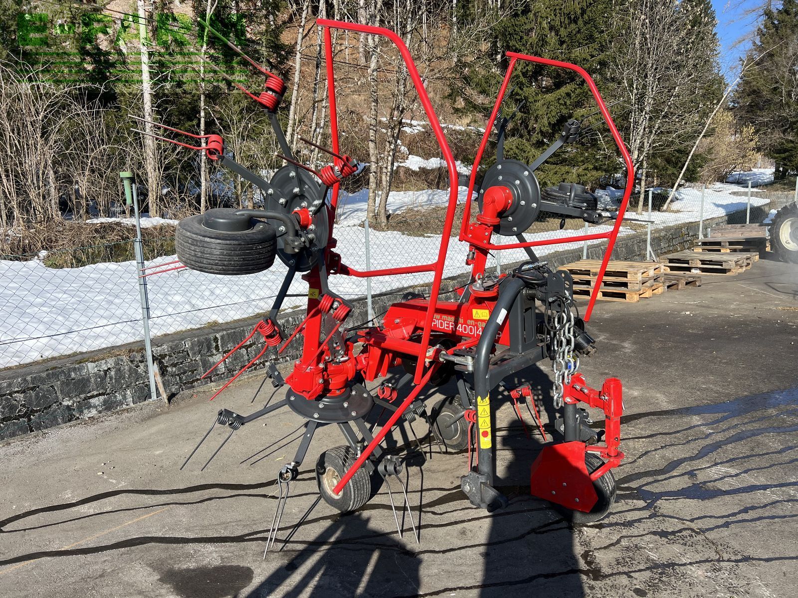 SIP sip spider 400/4 alp mit schwenkbock Tedder 6190 €