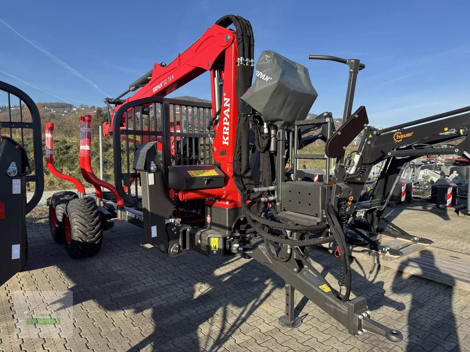 E-FARM: Krpan gp9 df - Forstanhänger - id PKYY5WV - 25.825 € - Baujahr: 2024 - Österreich