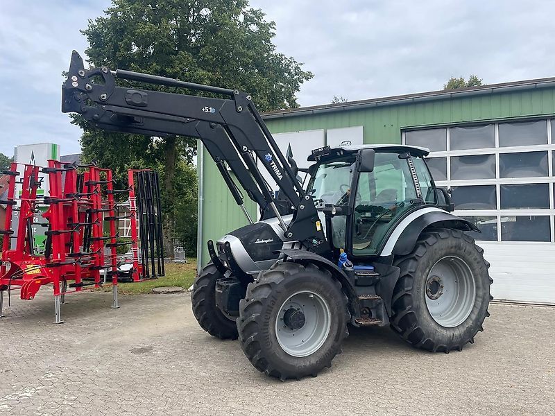 E-FARM: Deutz-Fahr lamborghini r 6.160.4 - Tractor - id Y3S5IU6 - €51,500 - Year of construction: 2013 - Engine hours: 5,500,Engine power (HP): 159,Germany
