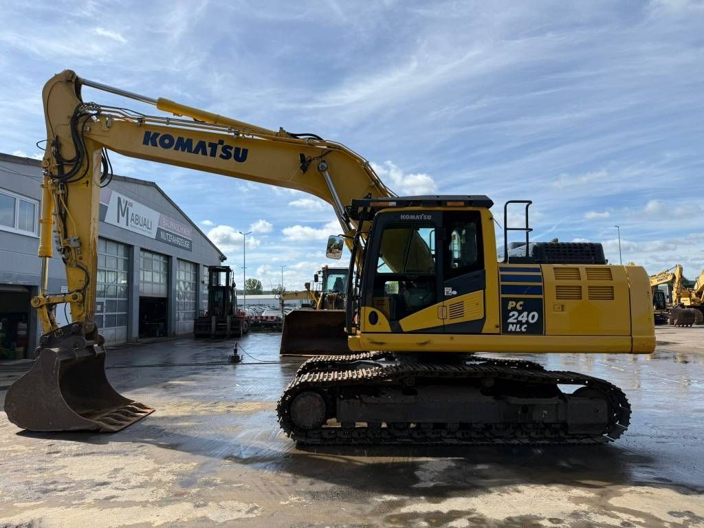 KOMATSU pc 240 nlc-11 /bj. 2017/ 8776h/sw/zsa/3m width Raupenbagger