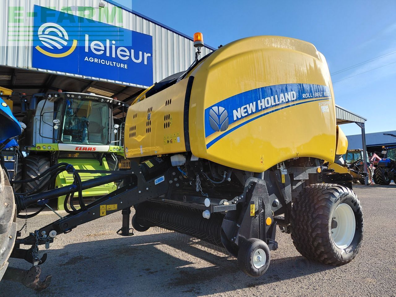 New Holland rollbelt 180 superfeed elite Πρέσσα 27.000 €