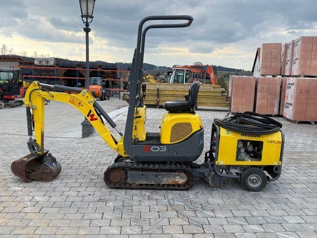 Wacker Neuson 803 mit hpu 8, dualpower Mini excavator €13,900