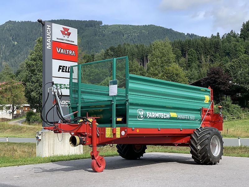 Farmtech miststreuer minifex 500 od. 550 Manure and compost spreader