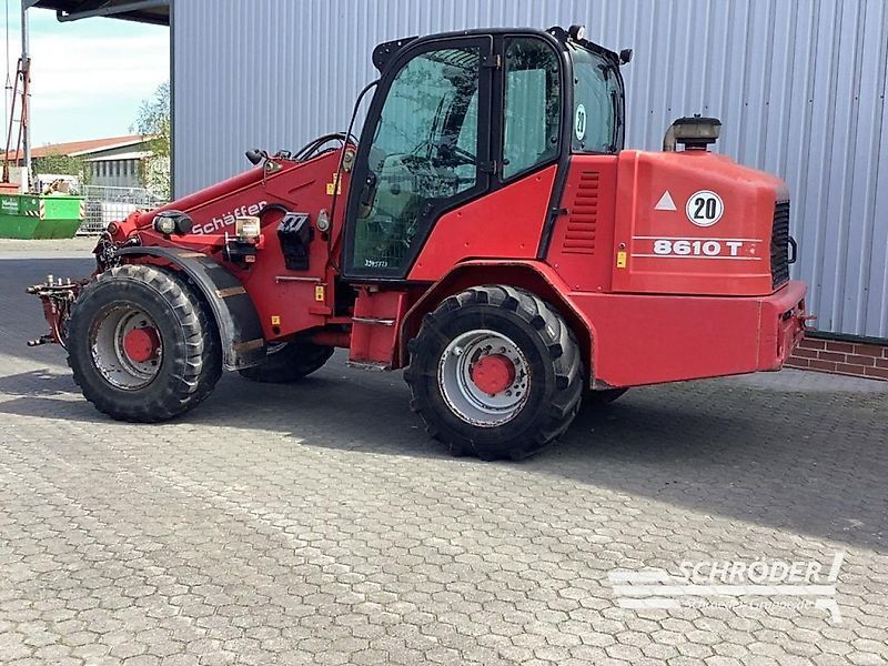 E-FARM: Schäffer 8610 T - Chargeuse à roues téléguidée - id K9K1BFT - 23 885 € - Année: 2014 - Lecture du nombre d'heure: 14 000,Allemagne