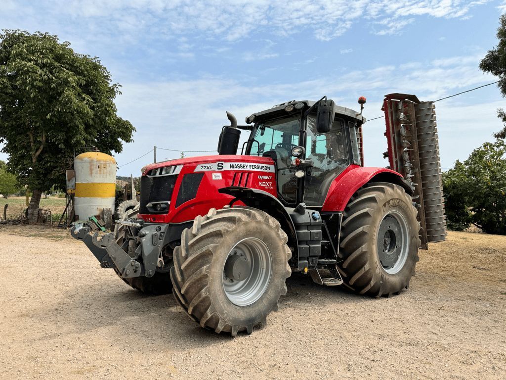E-FARM: Massey Ferguson 7726S - Traktorius - id ER48RLX - 119 000 € - Gamybos metai: 2019 - Variklio darbo valandos: 2 300,Variklio galia (AG): 260,Prancūzija