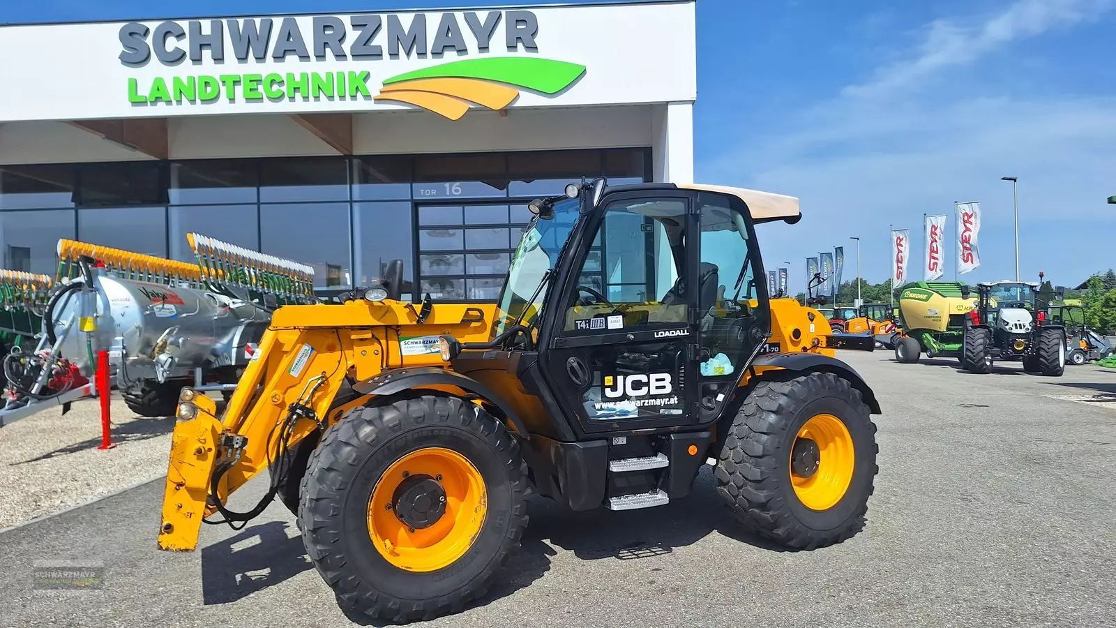 E-FARM: JCB 541-70 AGRI Super - Chargeur télescopique  - id 6JE3MHJ - 44 083 € - Année: 2015 - Lecture du nombre d'heure: 6 600,Puissance du moteur (chevaux): 146,Autriche