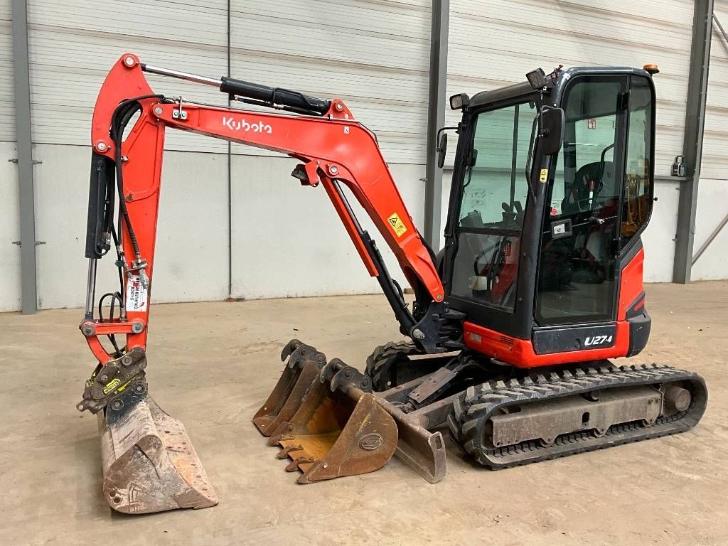 Kubota u 27-4 hi Mini escavatore 25.750 €
