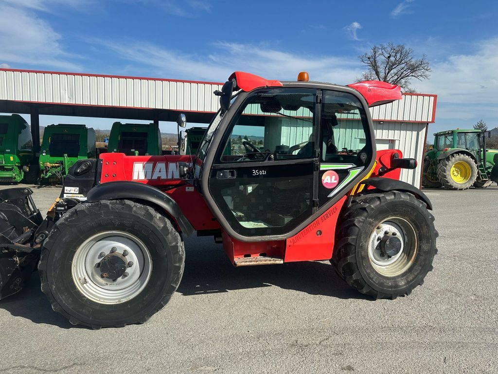 E-FARM: Manitou mlt 735 120 ps - Telehandler - id ZINUERZ - €47,000 - Year of construction: 2014 - Engine hours: 5,400,Engine power (HP): 120,France