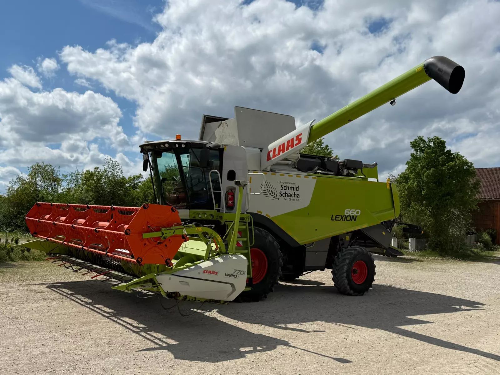Claas Lexion 660 Kombajn zbożowy