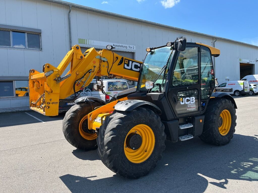 E-FARM: JCB 541-70 loadall, klima, 500er räder, nur 2.363 h - Telehandler - id KNIPIES - €58,740 - Year of construction: 2018 - Engine hours: 2,363,Engine power (HP): 126,Germany