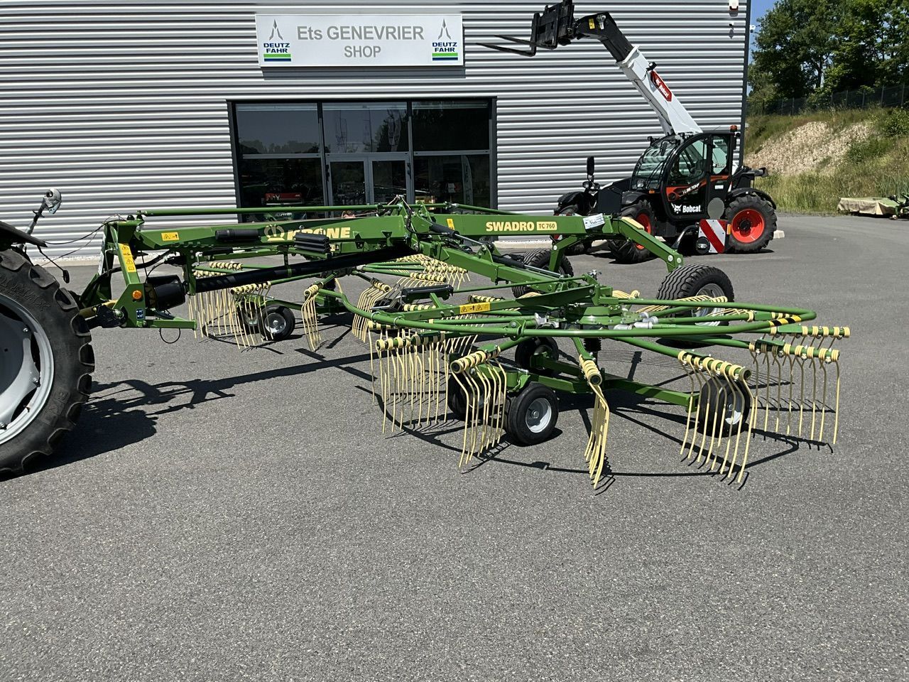 E-FARM: Krone Swadro TC 760 - Tedder - id VIT6QR8 - Año: 2024 - Francia