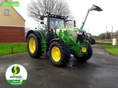 E-FARM: John Deere 6175 R - Tractor - id PNBFJF9 - €113,500 - Year of construction: 2019 - Engine hours: 3,816,Engine power (HP): 175,France