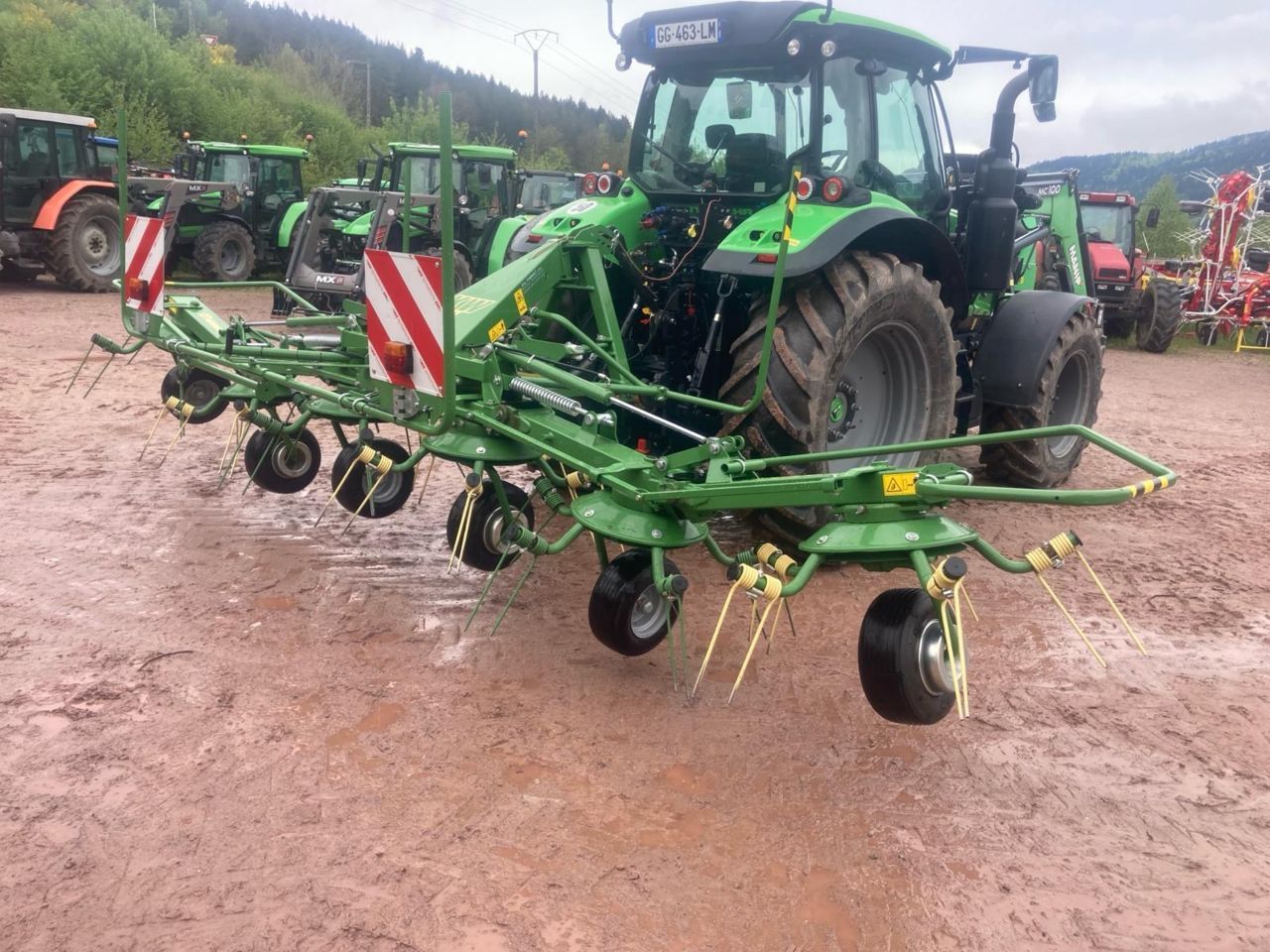 E-FARM: Krone kw 6.02 - Kreiselheuer - id JDKTYIH - 9.500 € - Baujahr: 2022 - Frankreich