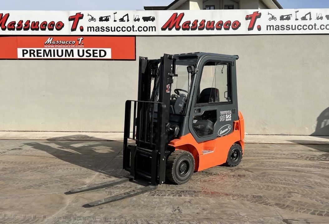 E-FARM: TOYOTA 7fdf18 - Forklift - id E5NNVL4 - €14,500 - Year of construction: 2005 - Engine hours: 11,012,Italy