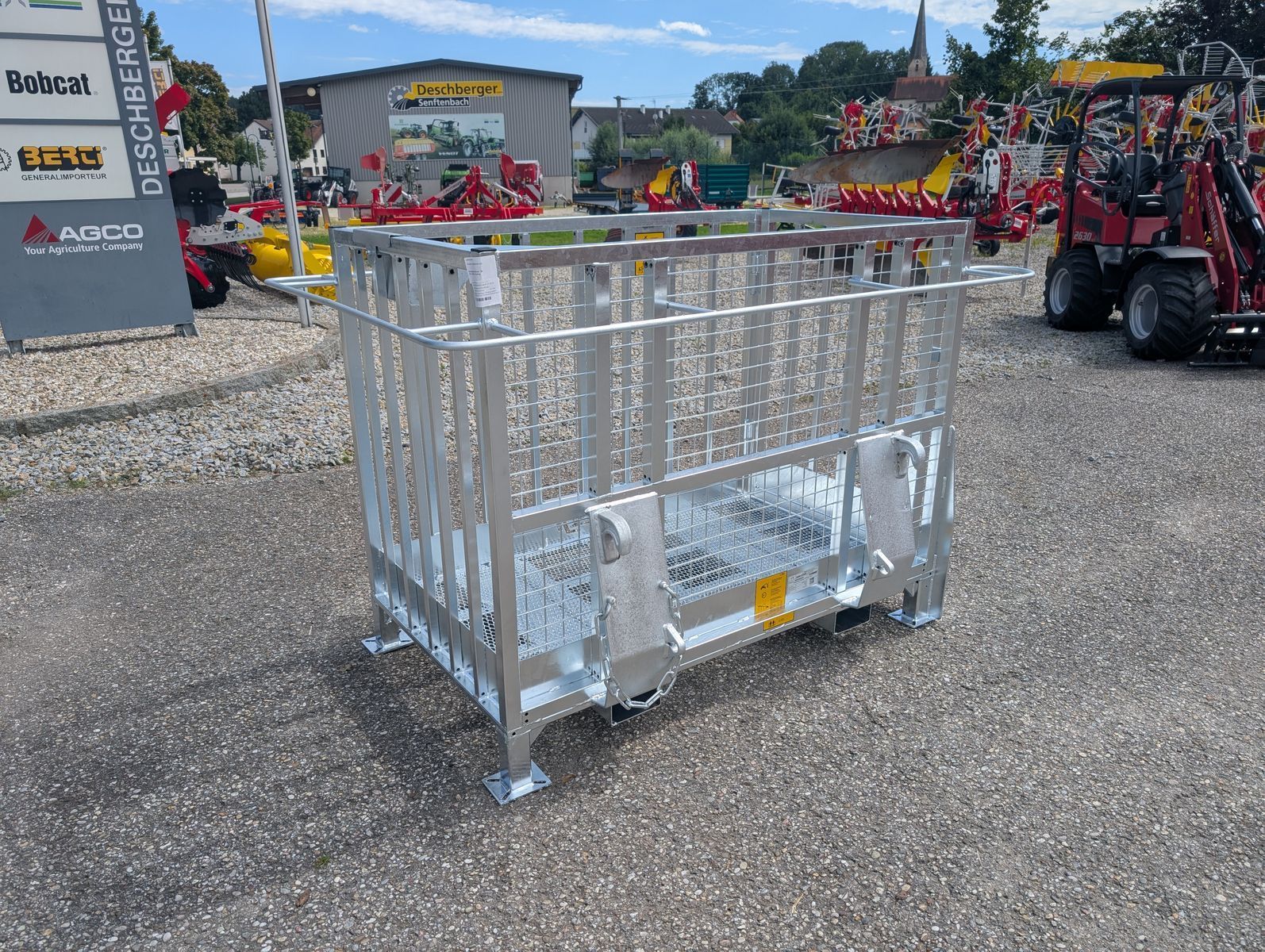E-FARM: Fliegl arbeitskorb/arbeitsbühne mit euro-aufnahme - Příloha - id V7KDNA9 - 1 650 € - Rakousko