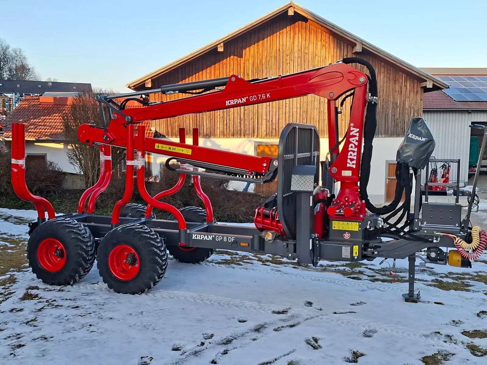 Krpan gp 8 df Remolque forestal 28.487 €