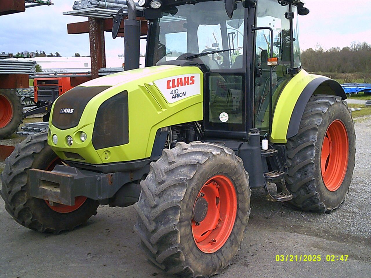 E-FARM: Claas Arion 410 - Traktor - id CXRETIC - 31 000 € - Rok produkcji: 2013 - Motogodziny: 5858,Moc silnika: 100,Francja
