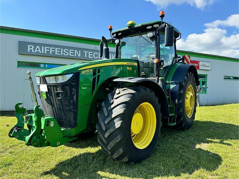 E-FARM: John Deere 8370 R - Traktor - id NVLPDBG - 149.000 € - Baujahr: 2018 - Abgelesene Motorstunden: 5.050,Motorleistung (PS): 370,Deutschland