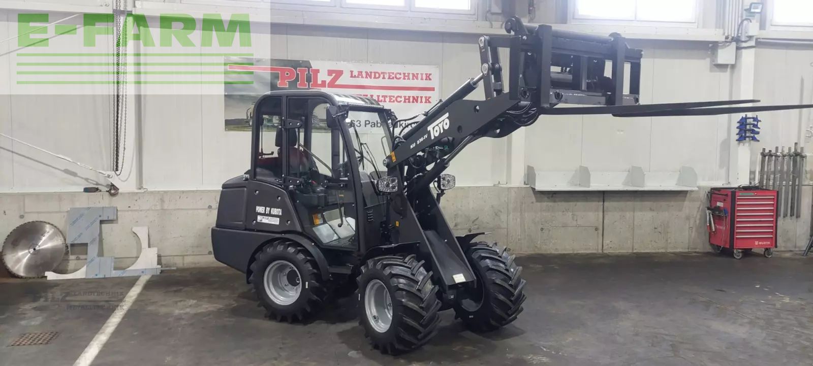 Toyo 836ku-iv-cab-be Cargador de ruedas Tele 27.075 €