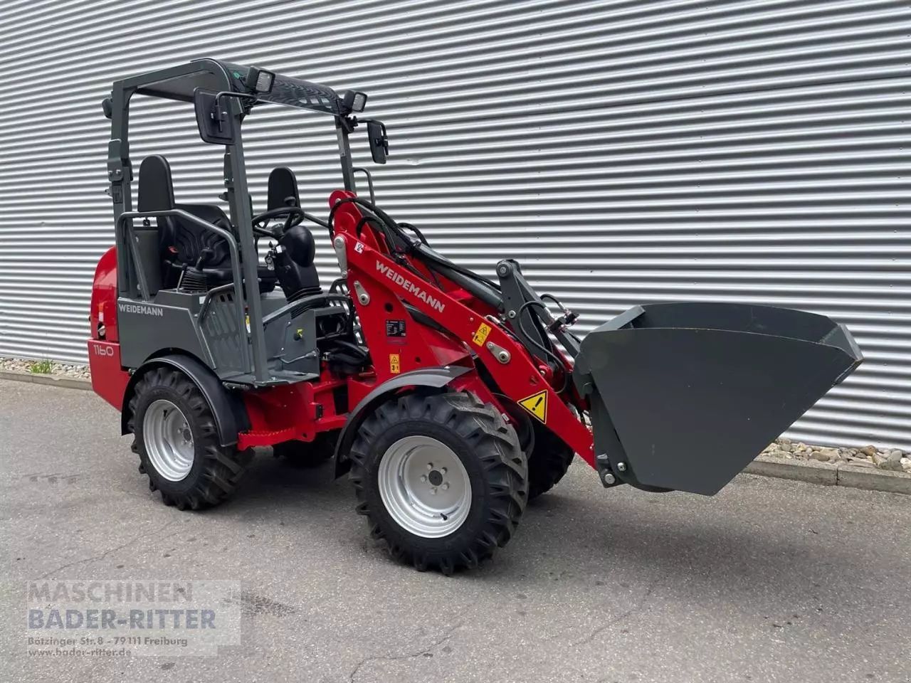Weidemann 1160 Tele wheel loader €30,950