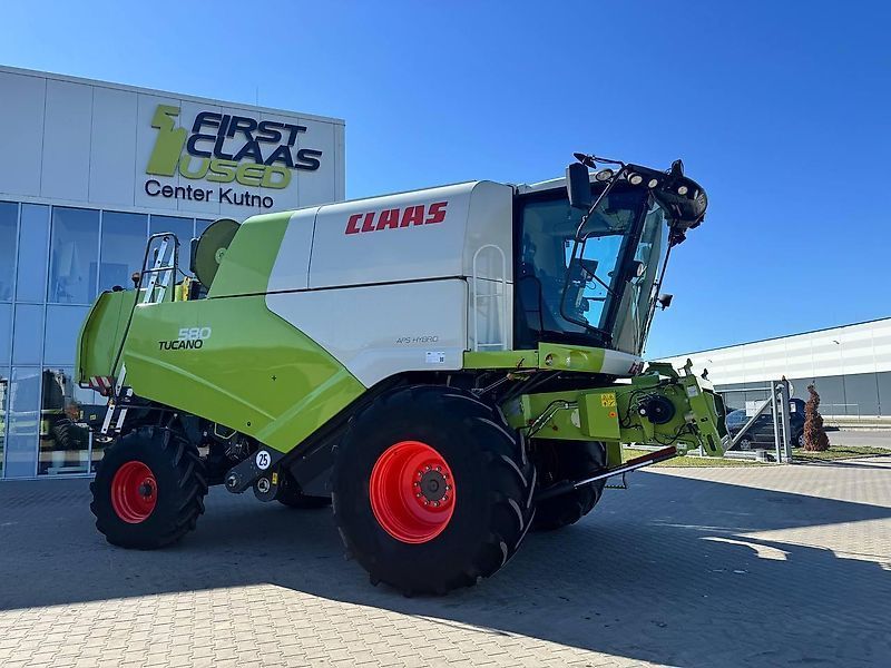 E-FARM: Claas Tucano 580 - Moissoneuse-batteuse - id 7L8KCSN - 202 225 € - Année: 2018 - Lecture du nombre d'heure: 1 602,Puissance du moteur (chevaux): 380,Pologne