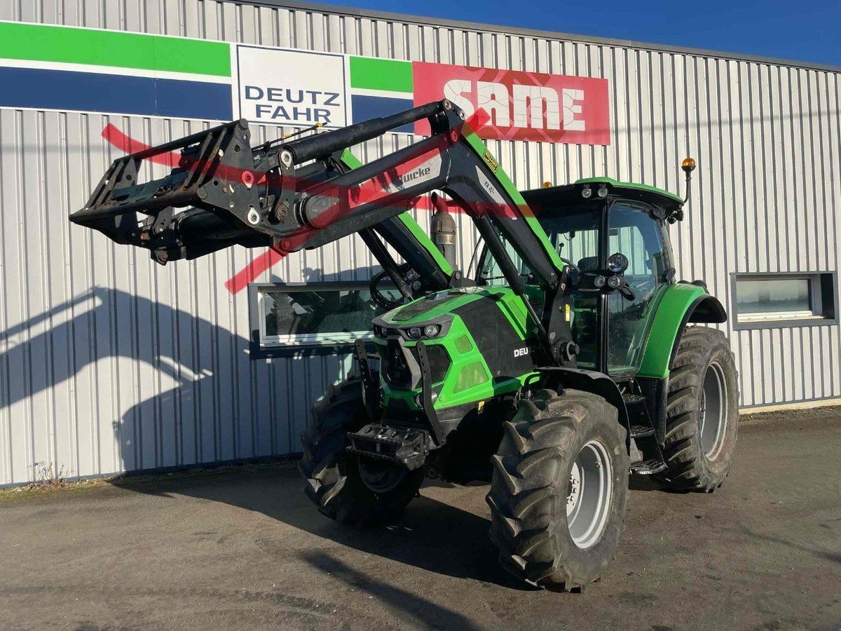 E-FARM: Deutz-Fahr Agrotron 6120 - Tracteur - id GWLWXFA - 49 000 € - Année: 2018 - Lecture du nombre d'heure: 5 098,Puissance du moteur (chevaux): 120,France