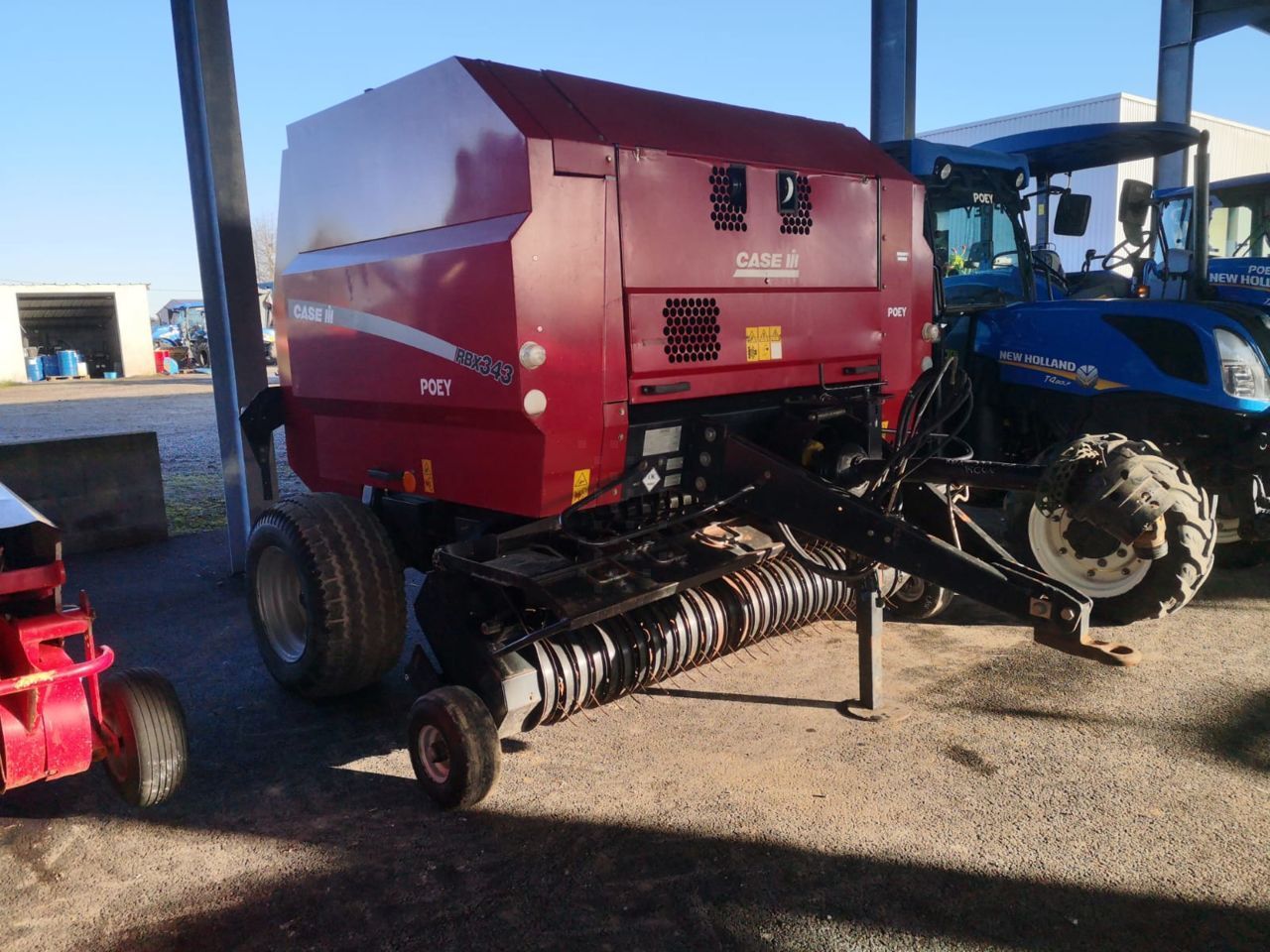 E-FARM: Case IH rbx 343 - Balownica - id IPLDHT9 - 13 500 € - Rok produkcji: 2006 - Wyprodukowane bele: 11 000,Francja
