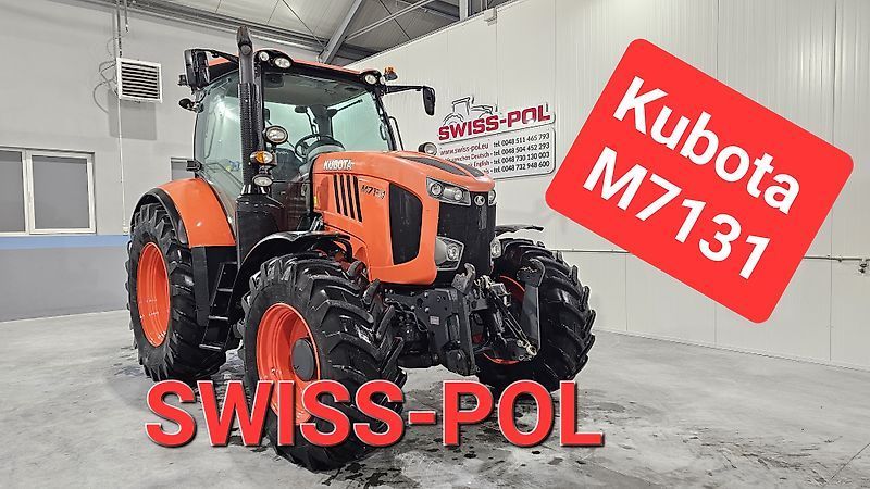 E-FARM: Kubota M7131 - Tracteur - id GLDRS5E - 53 008 € - Année: 2016 - Lecture du nombre d'heure: 3 500,Pologne