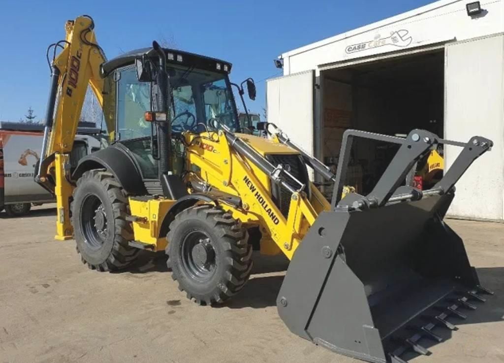 E-FARM: New Holland Powerstar 100 - Backhoe loader - id XRVIYBA - €82,900 - Year of construction: 2022 - Romania