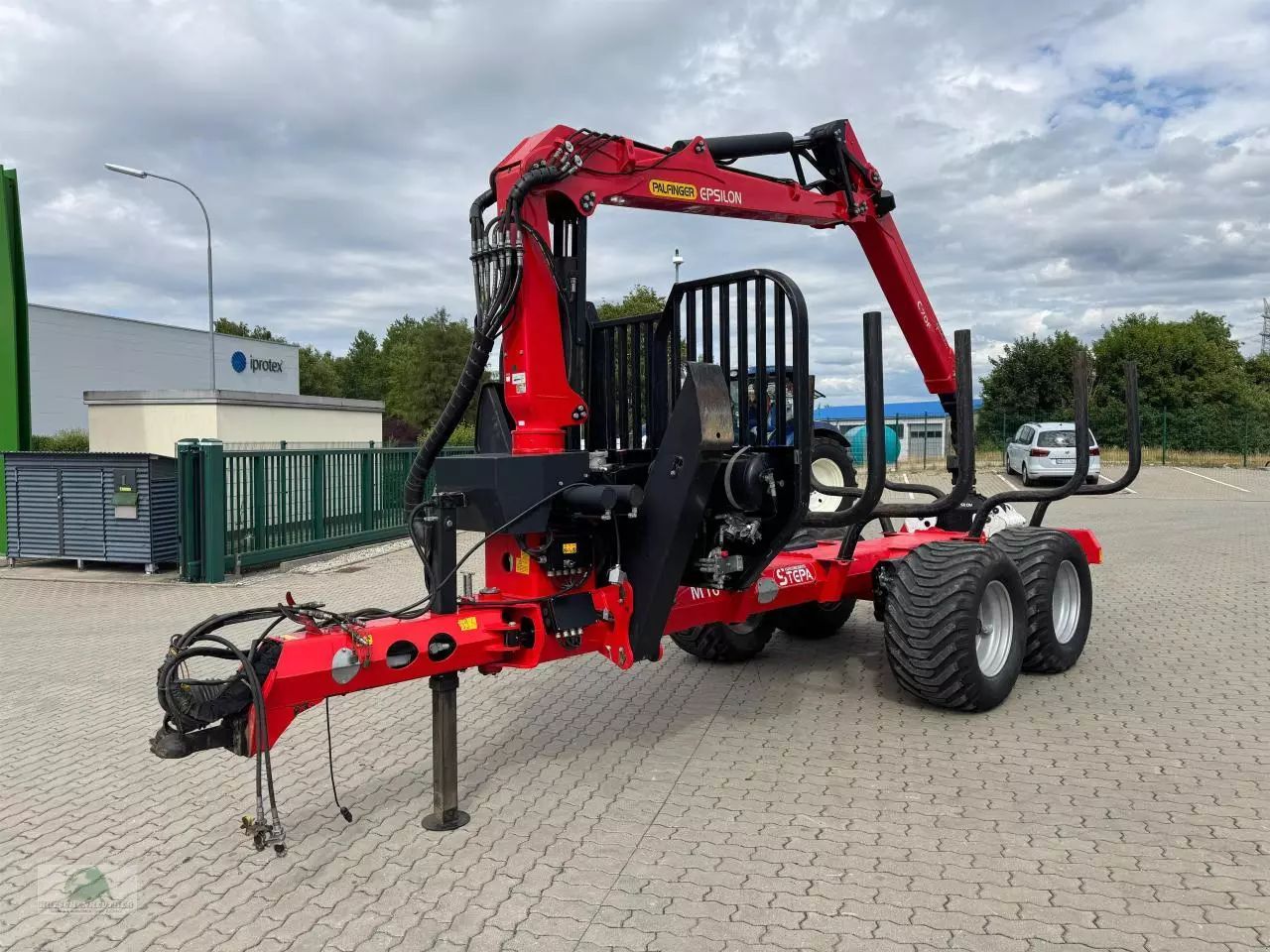 E-FARM: STEPA m16ak - Forestry trailer - id EPKBVBZ - €65,000 - Year of construction: 2020 - Germany