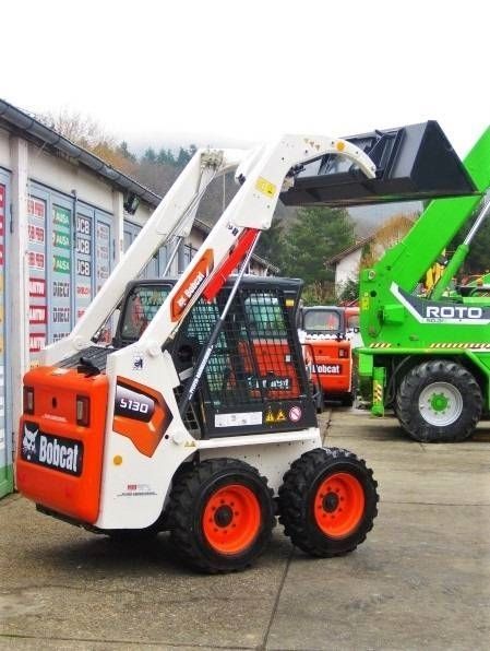 Bobcat bobcat s 130 kompaktlader-zusatzhydr. vgl. 70 100 Skid steer loader