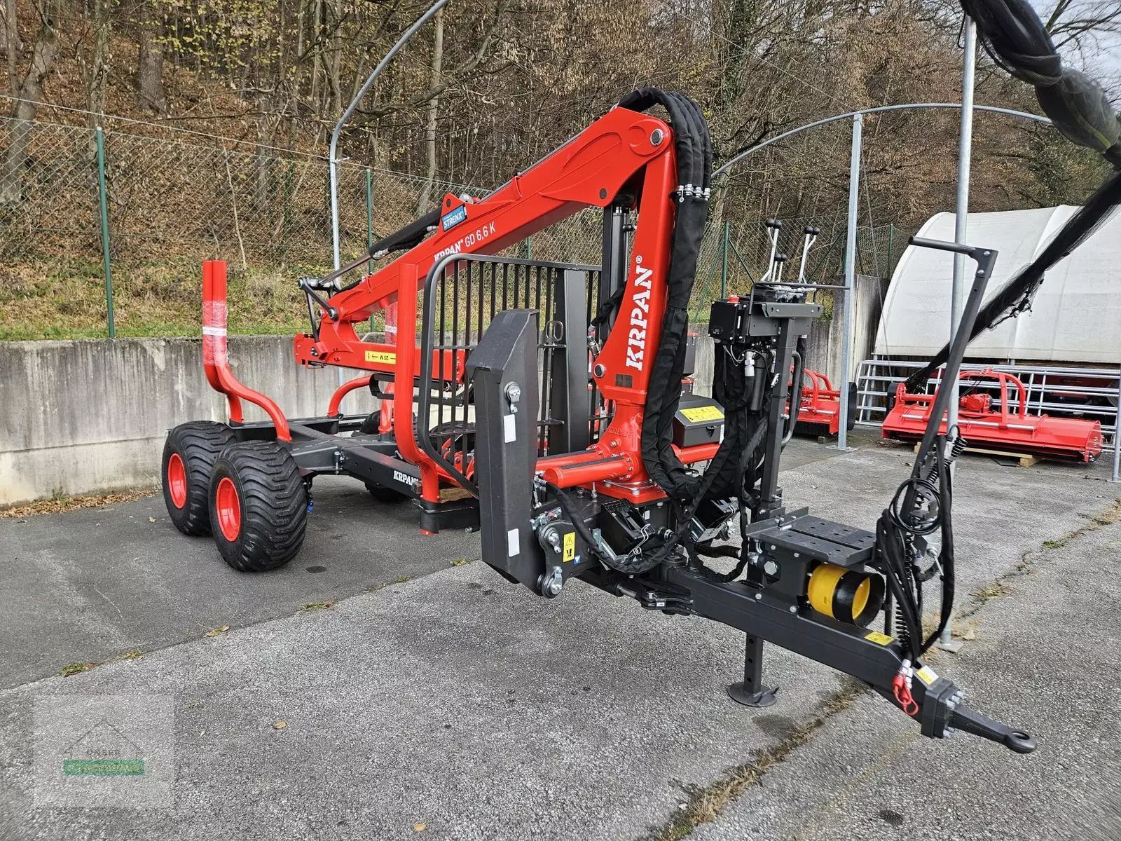 Krpan gp 8s Forestry trailer €21,250