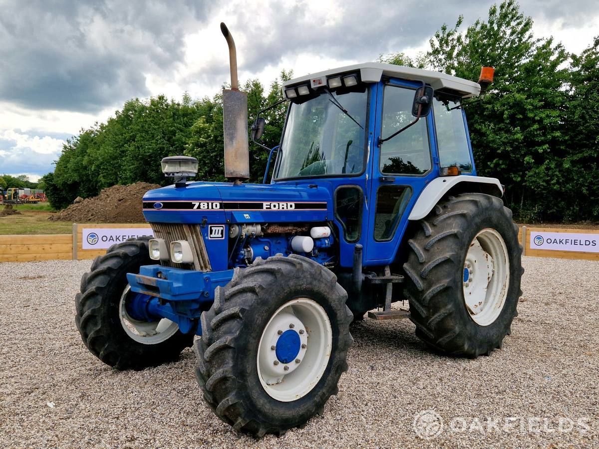 E-FARM: Ford 7810 iii - Tracteur - id WCN6Q1Y - 31 128 € - Année: 1991 - Lecture du nombre d'heure: 6 581,Royaume-Uni