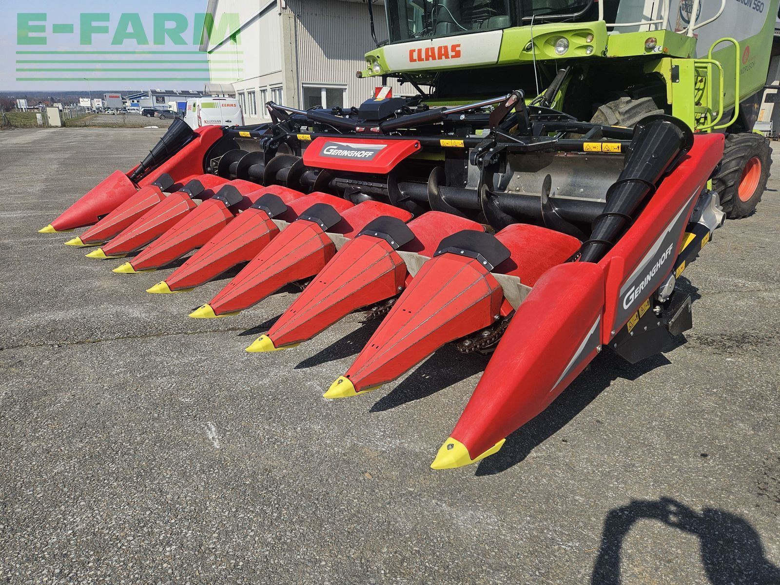 Geringhoff mais star horizon msh 870fb patriot Vágóasztal 81 550 EUR