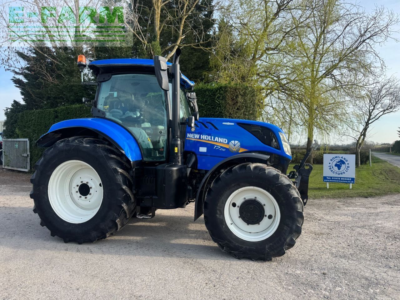 New Holland T7.210 Tractor 73.965 EUR