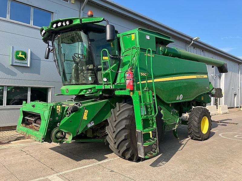 E-FARM: John Deere T 560 i HM - Moissoneuse-batteuse - id MCUH9SA - 156 453 € - Année: 2018 - Royaume-Uni