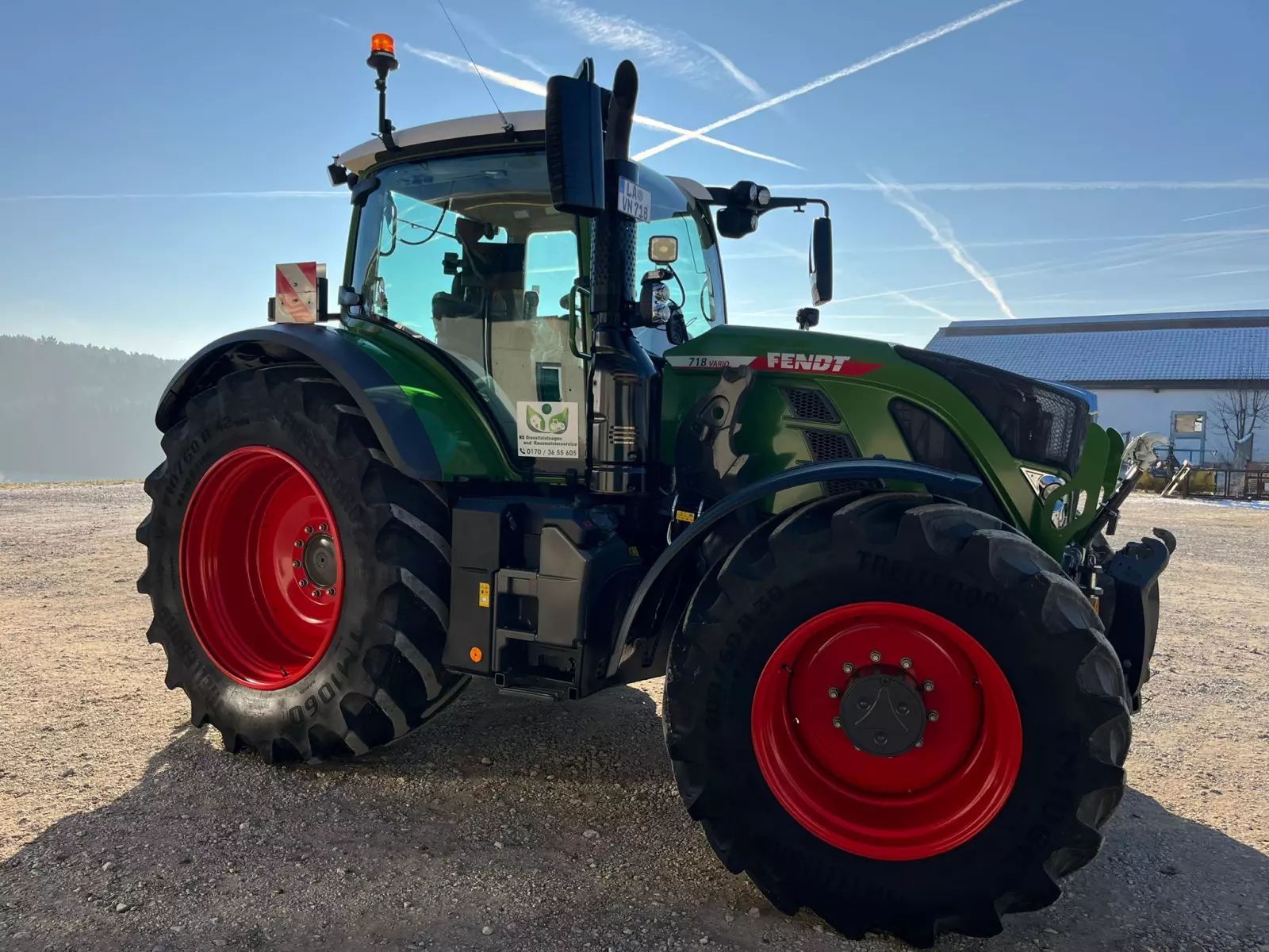Fendt 718 Vario Profi Plus Tractor €178,000