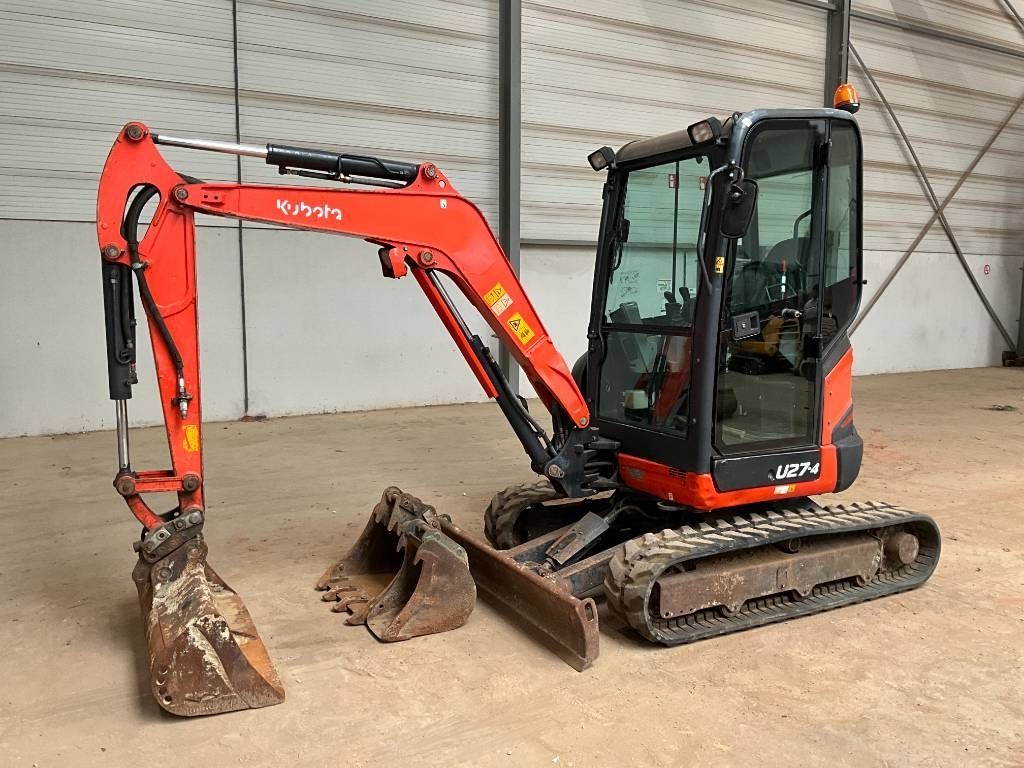 Kubota U27-4 Mini excavator €19,500