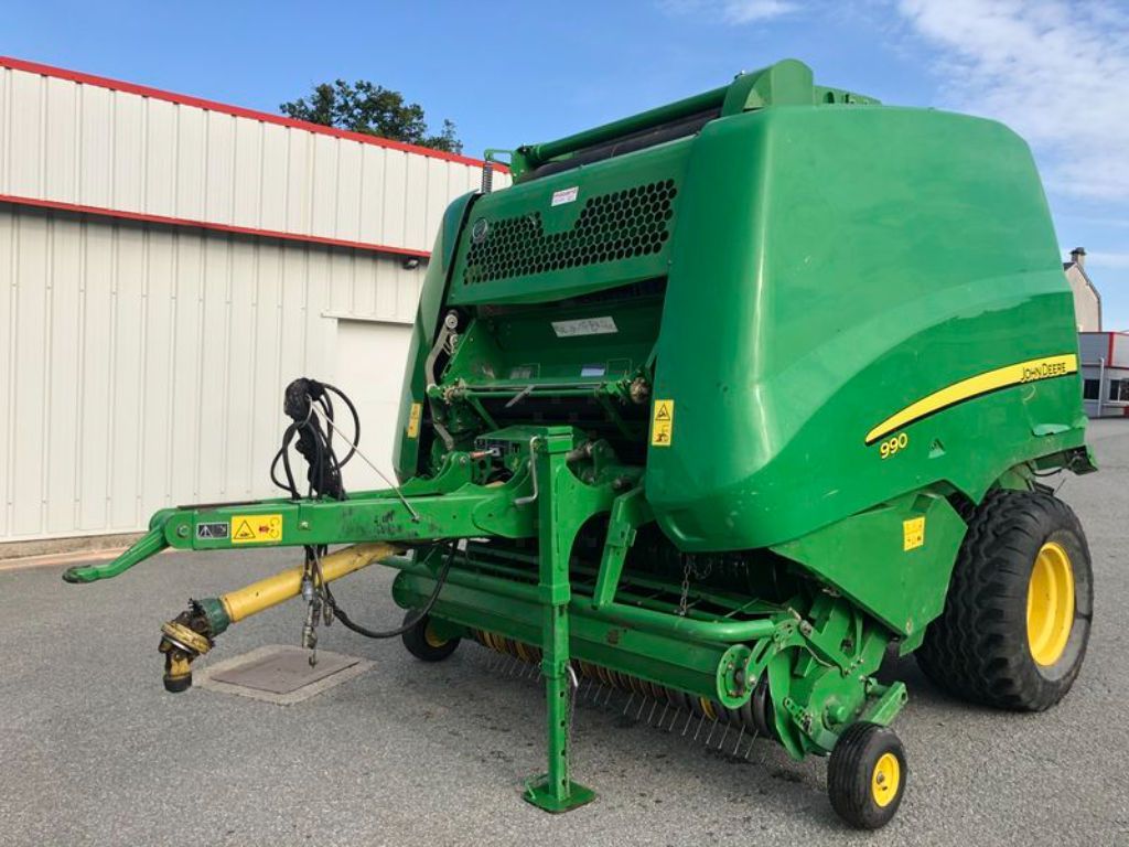 E-FARM: John Deere 990 - Baler - id Y1KTCSS - €18,900 - Year of construction: 2012 - Total number of bales produced: 23,082,France